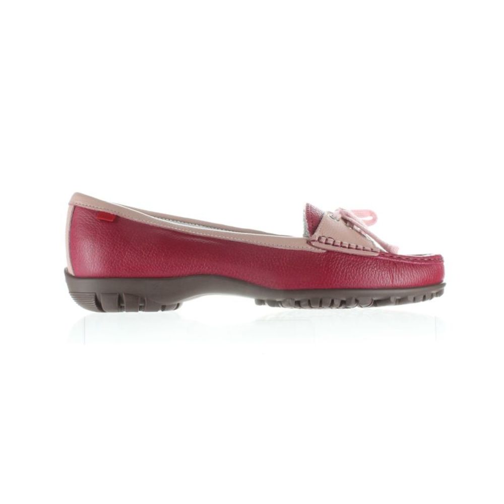 Marc Joseph Womens Liberty Sangria Grainy Golf Shoes Size 10 Medium (B, M)